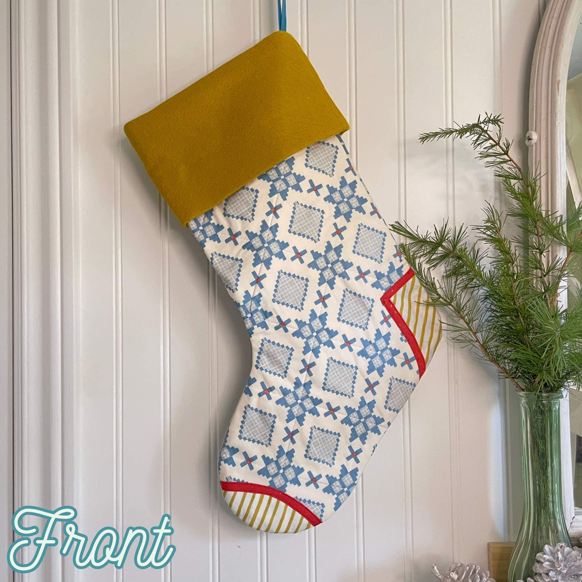 Handmade Christmas Stocking - Cozy Socks