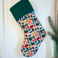 Quilted Christmas Stocking - Sweet Gifts