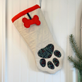 Quilted Pet Christmas Stocking - Willowberry