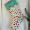 Quilted Christmas Stocking - Festive Fun
