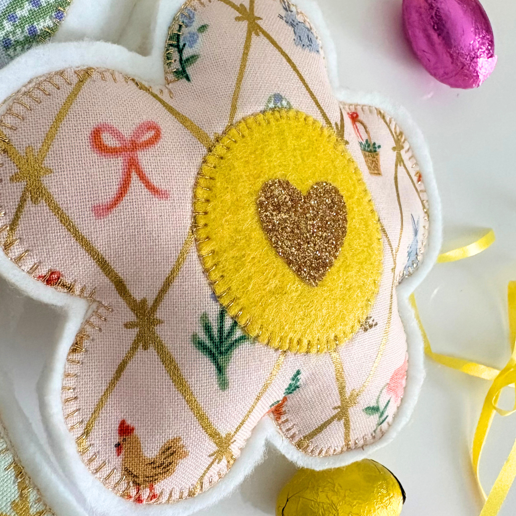 Sewing Pattern for Easter Decorations - Set of 6