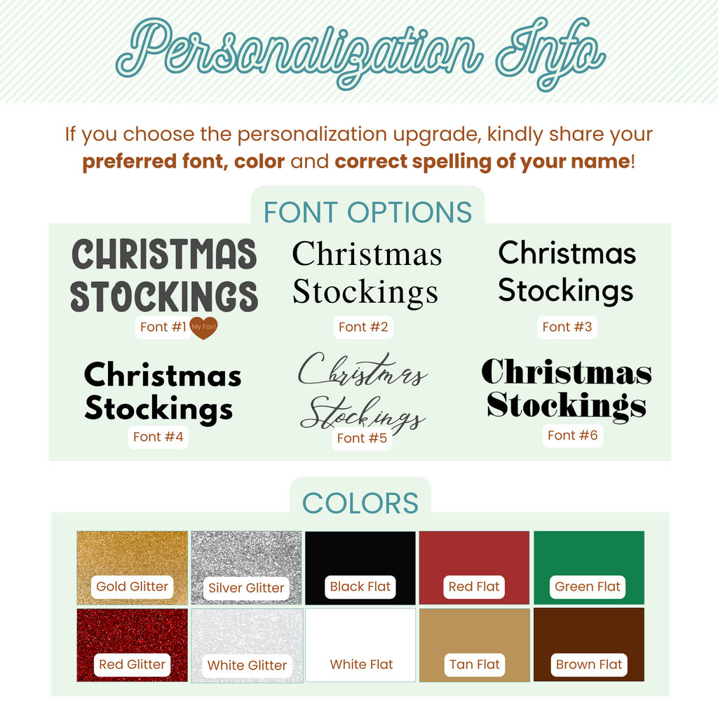 Handmade Christmas Stocking - Metallic Patches Greens