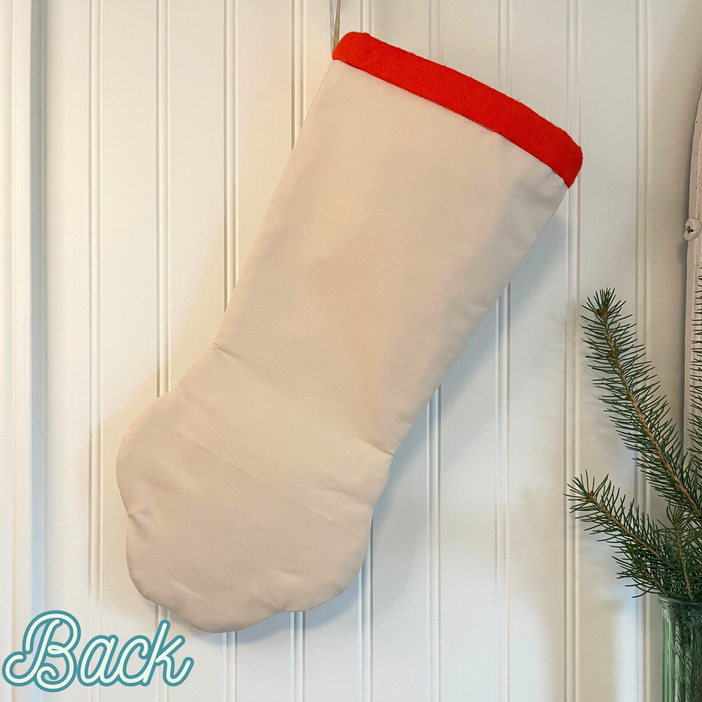 Quilted Patchwork Pet Christmas Stocking - Golden Nutcracker