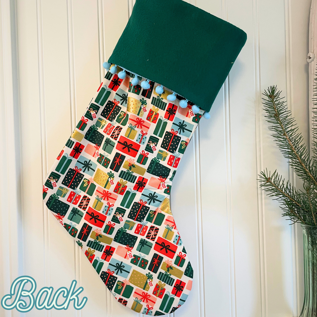 Quilted Christmas Stocking - Sweet Gifts