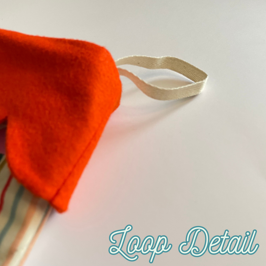 Handmade Christmas Stocking - Metallic Patches Pinks