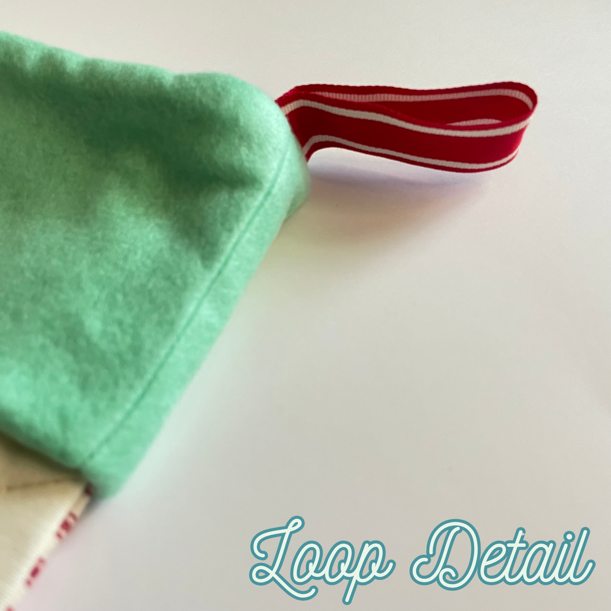 Handmade Christmas Stocking - Vintage Roses