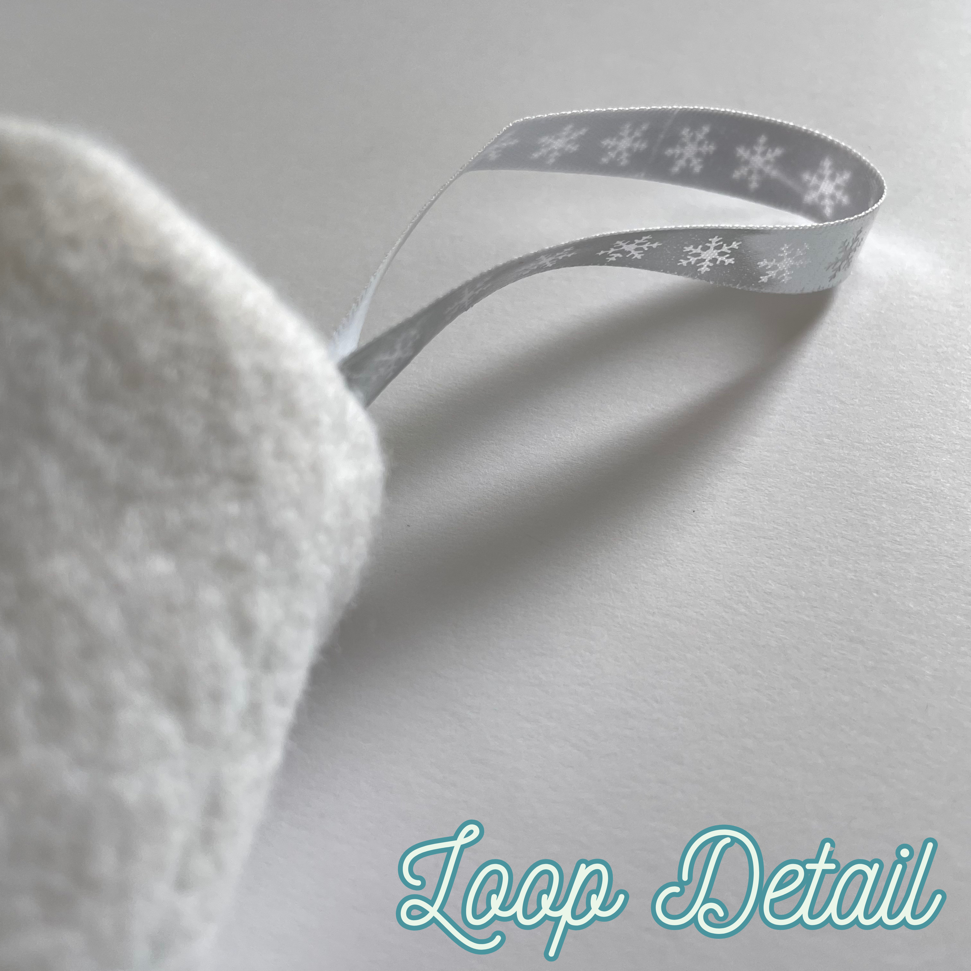 Handmade Christmas Stocking - Green Holly