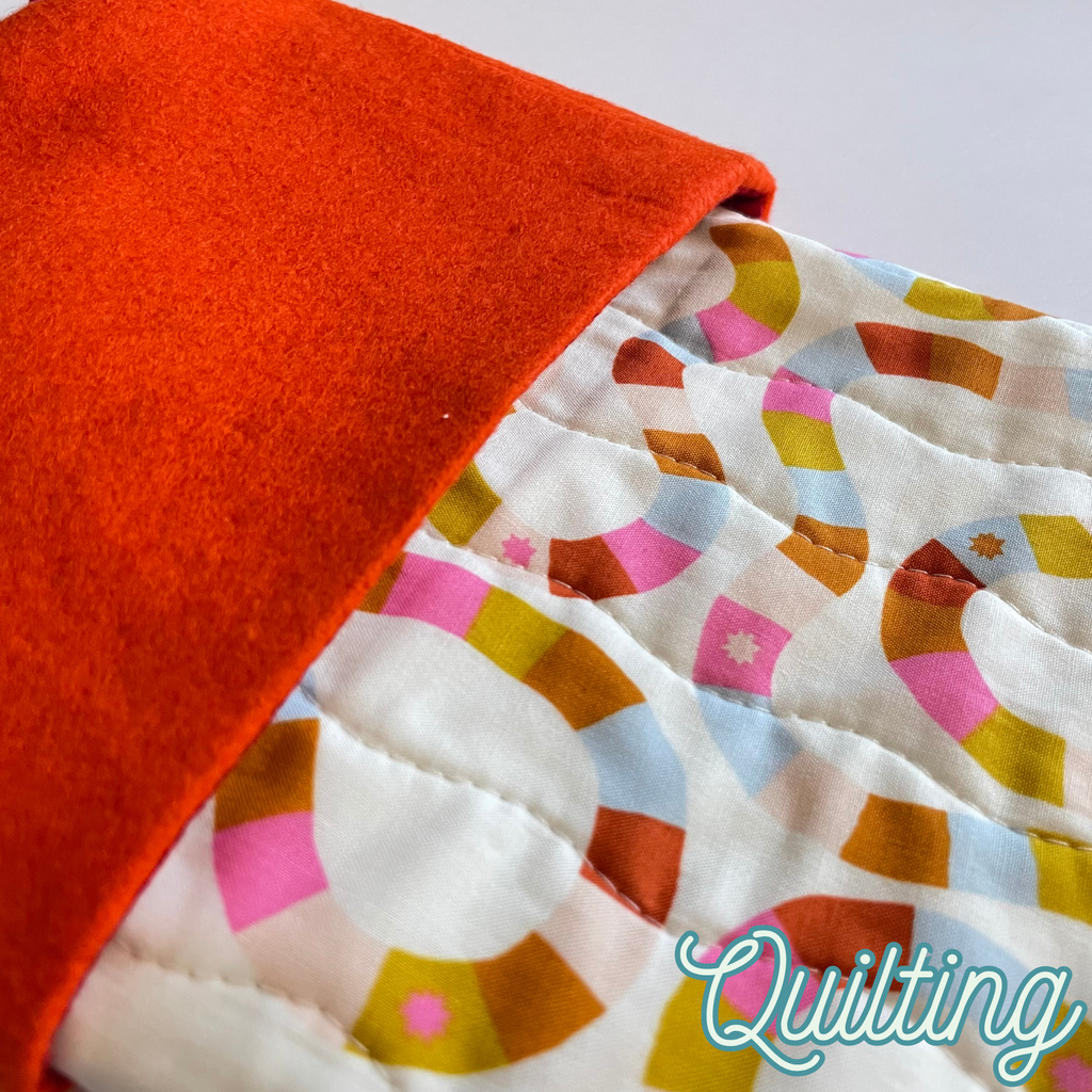 Handmade Christmas Stocking - Jolly Jumble