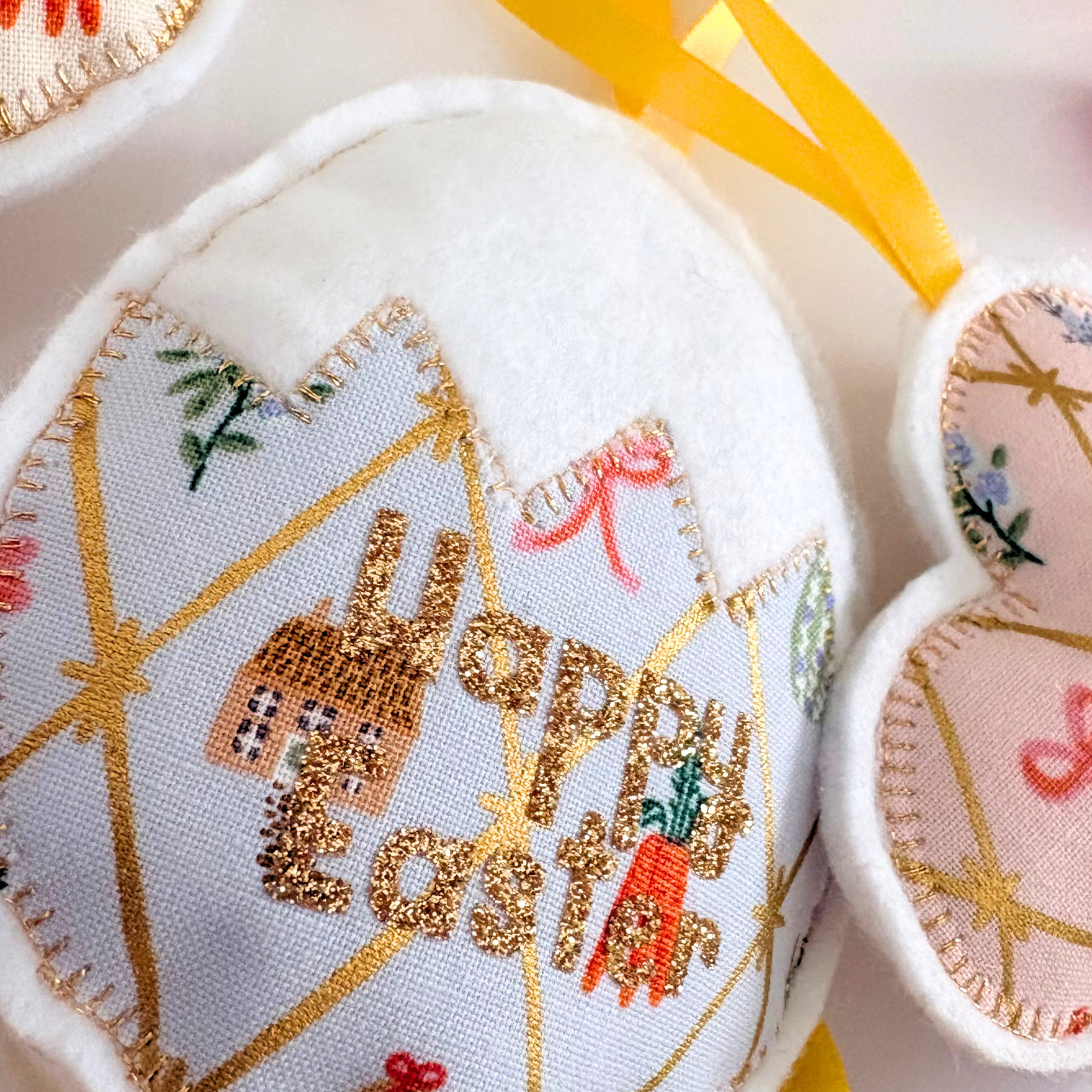 Sewing Pattern for Easter Decorations - Set of 6