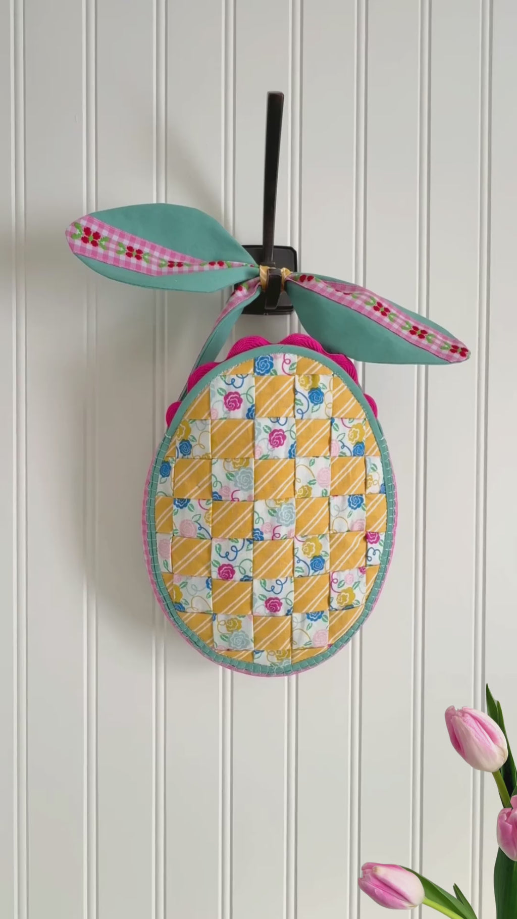 Sewing Pattern: Woven Easter Basket